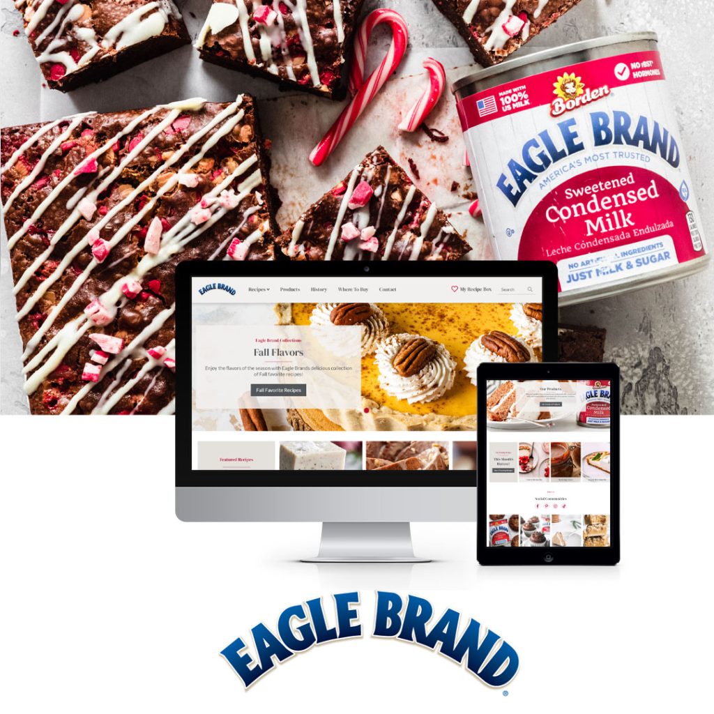 creating the best recipe page design for your cpg brand example photo of eagle brand