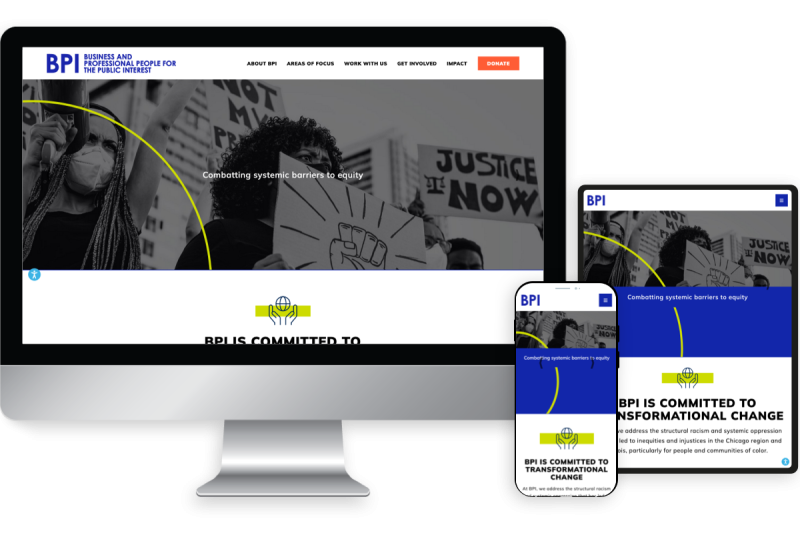 Image of Custom Web Desgin for Idea Manufacturing Case BPI Chicago