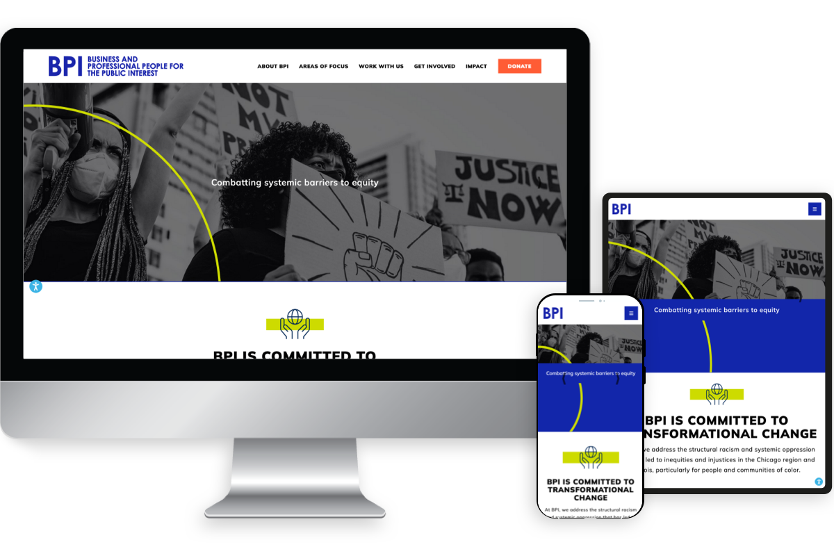 Image of Custom Web Desgin for Idea Manufacturing Case BPI Chicago