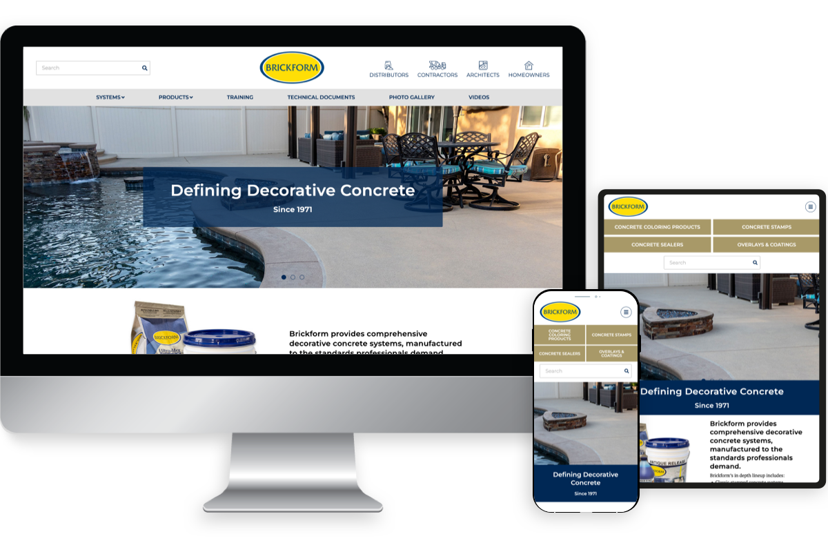 Brickform Website Design Case Study 02