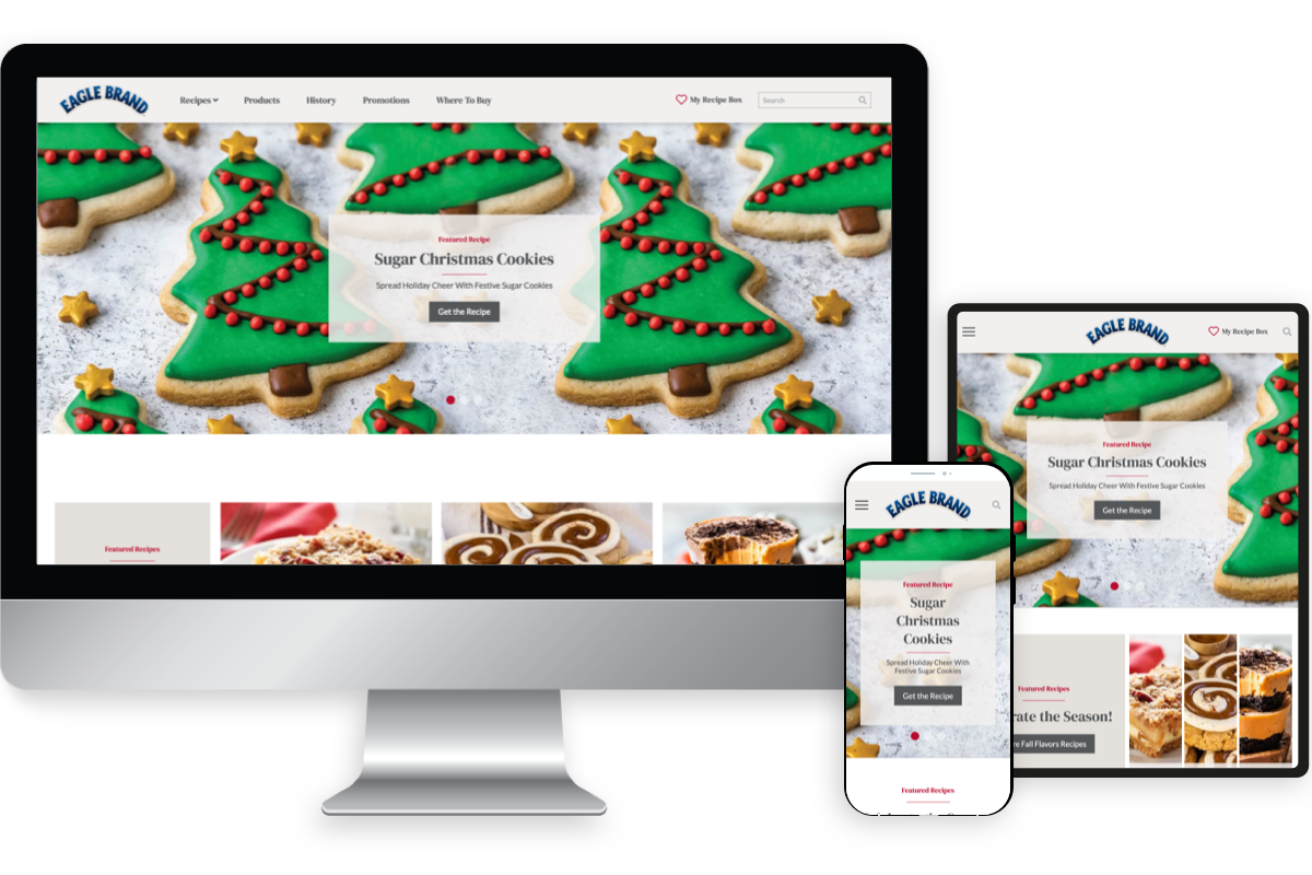 Eagle Brand Website Design Case Study 02