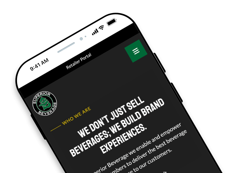 Superior Beverage Website Design Testimonial
