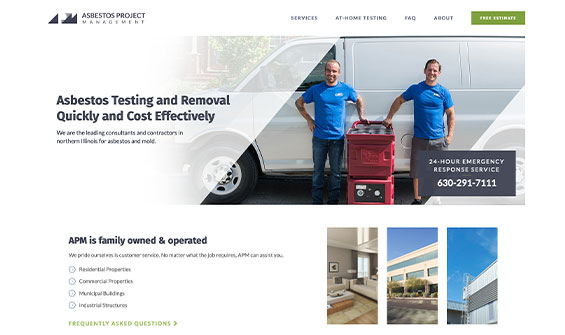 AsbestosPM Website Design1