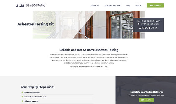 AsbestosPM Website Design3
