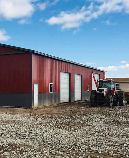 Burrows Red Pole Barn Image Example