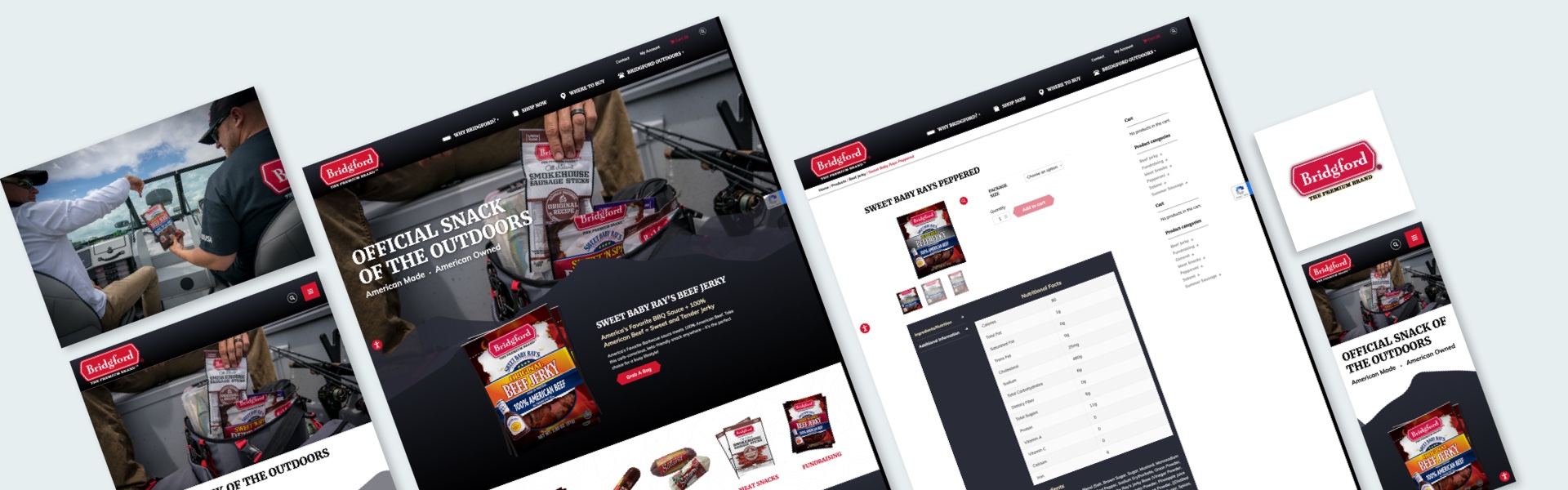 Bridgford Website Design Case Study 01