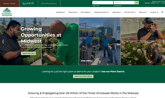 MidwestGroundcovers Website Design1