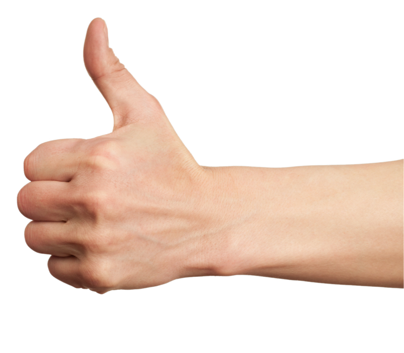 Thumbs up