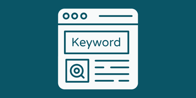 Research targeted keywords for manufacturing website content.
