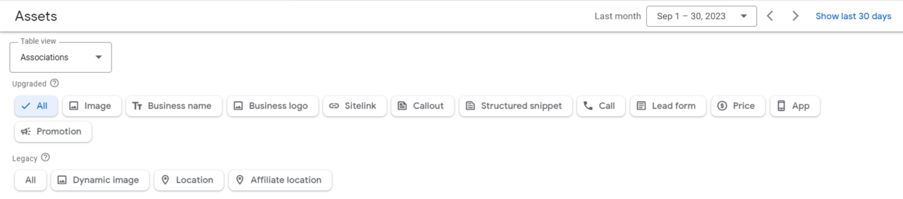 google ad extensions image